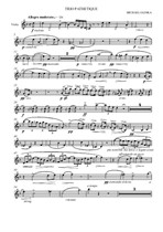 Glinka, Mikhail - Trio pathétique - viola part