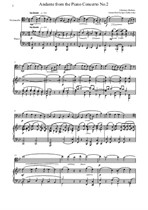Piano Concerto No.2 in B flat major (III. Andante)